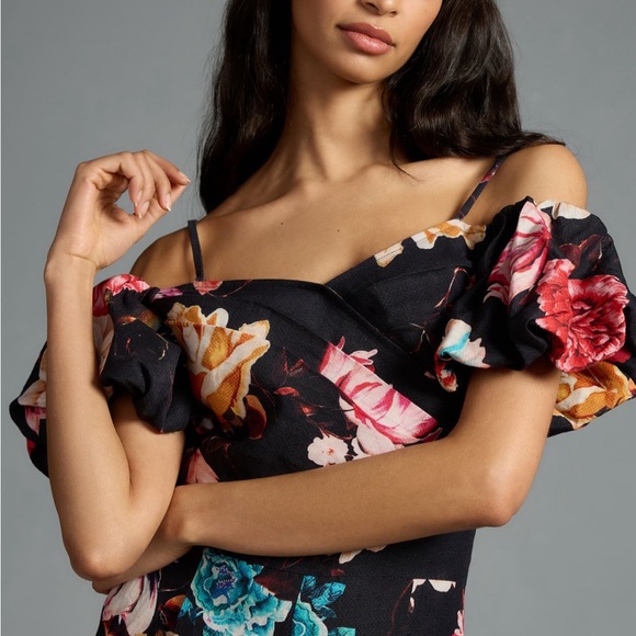 Anthropologie Off the Shoulder Jumpsuit - Picture 4 of 4